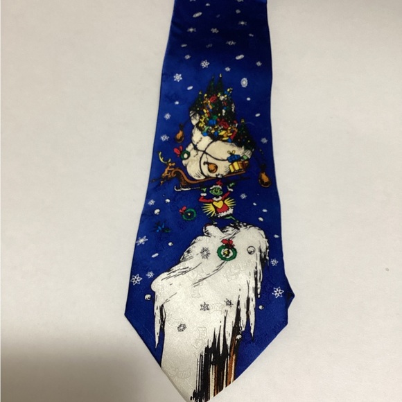 Mens tie, Dr Seuss Christmas.The Grinch - Picture 1 of 2